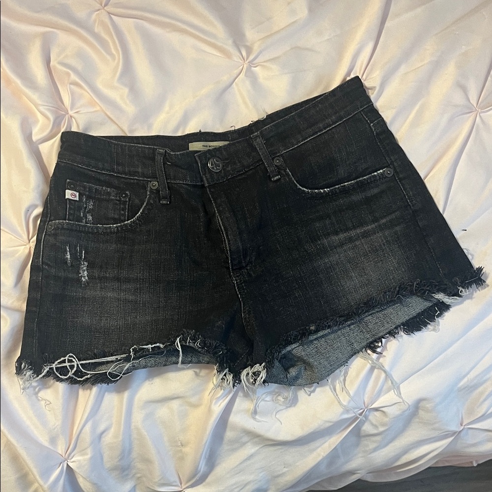 AG Adriano Goldschmied Charcoal Jean Shorts